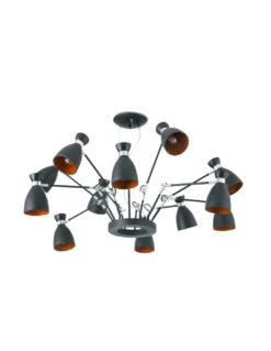 Lámpara colgante Retro - Faro - Lámpara de araña moderna, estilo industrial