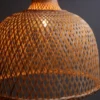 Lámpara colgante Riba – FORLIGHT – Lámpara de madera, Altura regulable, Diámetro: 35 cm
