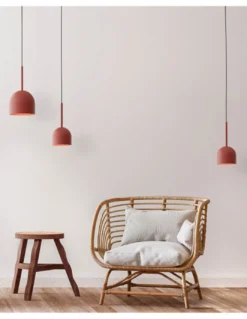 Lámpara colgante Rio – Robin – Lámpara de hierro en 3 colores, Altura regulable