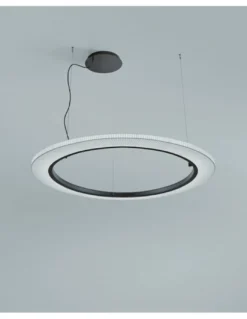 Lámpara colgante Roda - Bover - Lámpara en forma de aro LED de grandes dimensiones