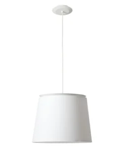 Lámpara colgante Savoy - Faro- Lámpara colgante moderna con pantalla de tela