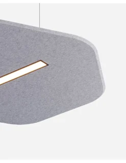 Lámpara colgante Sisa – Luz Negra – Lámpara acústica en varios colores, pantalla de fieltro PET