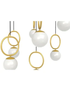 Lámpara colgante Sphere - Pujol - Lámpara elegante tipo bola