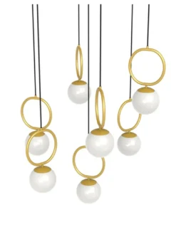 Lámpara colgante Sphere - Pujol - Lámpara elegante tipo bola