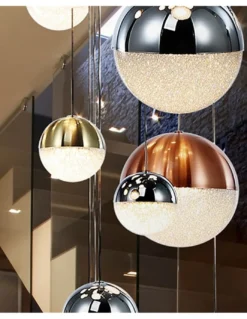 Lámpara colgante Sphere - Schuller - Lámpara bola de grandes dimensiones, luz regulable
