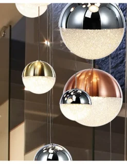 Lámpara colgante Sphere - Schuller - Lámpara decorativa XL, idónea para hueco de escalera