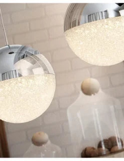 Lámpara colgante Sphere – Schuller – Lámpara decorativa tipo bola, disponible en 2 tamaños y colores
