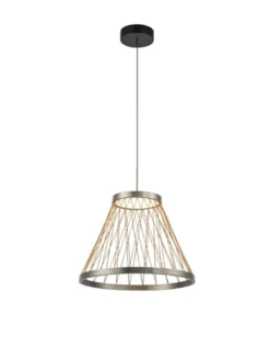 Lámpara colgante Spider - Mantra - Lámpara decorativa LED en gris