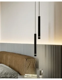 Lámpara colgante Split - Mantra - Lámpara LED cilíndrica de diseño moderno
