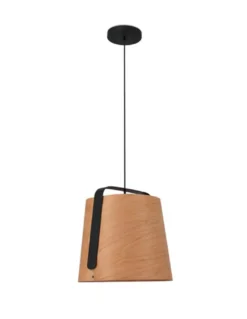 Lámpara colgante Stood - Faro - Lámpara de madera de cerezo