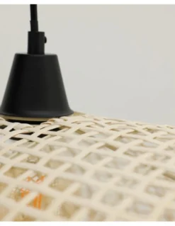 Lámpara colgante Storm - IDP Lampshades - Lámpara decorativa de mimbre