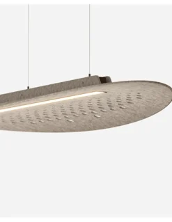 Lámpara colgante Sulay – Luz Negra – Lámpara acústica LED, disponible regulable Push/Dali