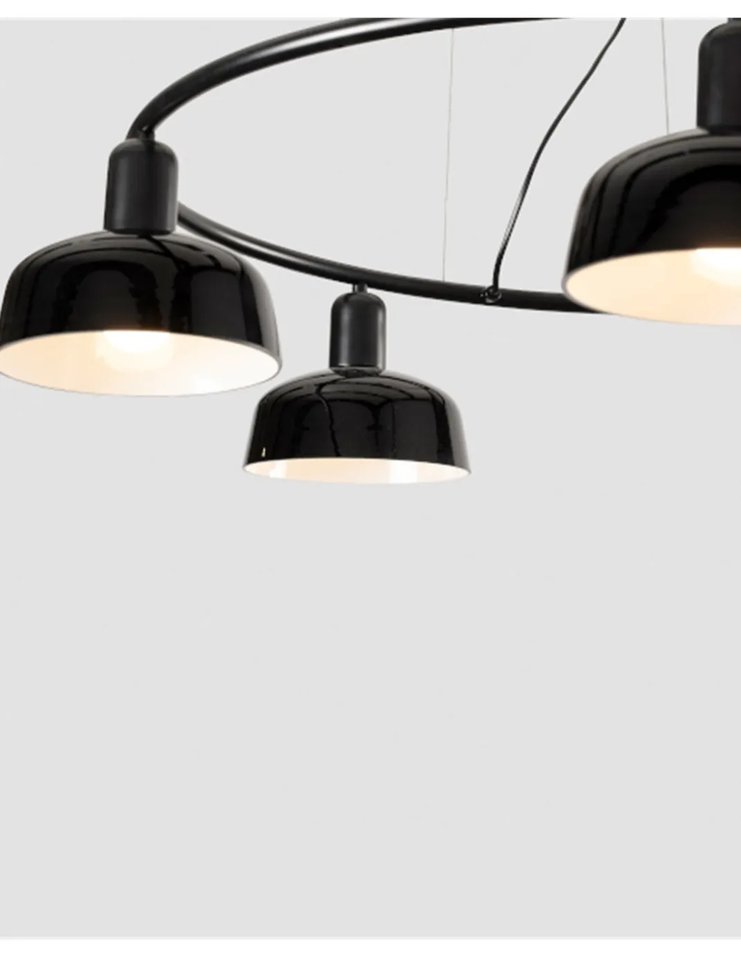 Lámpara colgante Tatawin – Faro – Lámpara circular con 5 luces y 2 tamaños