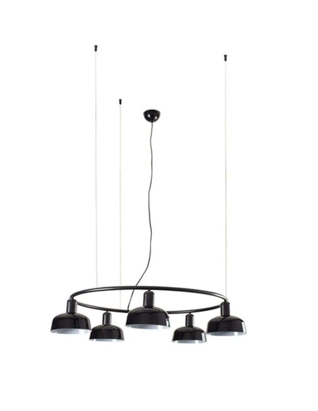 Lámpara colgante Tatawin – Faro – Lámpara circular con 5 luces y 2 tamaños