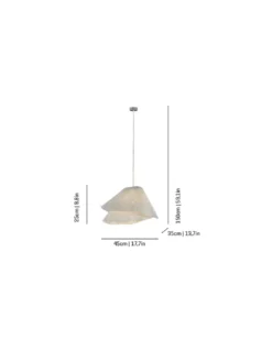 Lámpara colgante Tempo Vivace - a-emotional light - Lámpara de diseño de malla decorativa