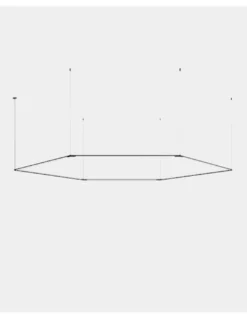 Lámpara colgante Tubs Modular Hexagonal - LedsC4 - Lámpara modular de grandes dimensiones