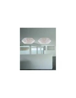 Lámpara colgante V - a-emotional light - Diseño geométrico en blanco o negro