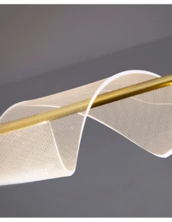 Lámpara colgante Velas – Schuller – Diseño decorativo con difusor microimpreso curvado