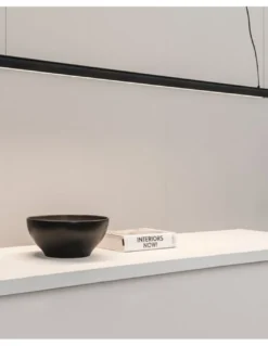 Lámpara colgante Vico - Faro - Lámpara lineal con florón de superficie