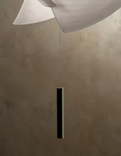 Lámpara colgante Voiles - LedsC4 - Lámpara de papel japonés, diseño artístico