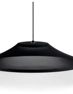 Lámpara colgante Warp Base - Arkoslight - Diseño moderno con pantalla textil translúcida