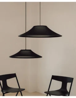 Lámpara colgante Warp Base - Arkoslight - Diseño moderno con pantalla textil translúcida
