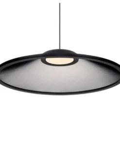 Lámpara colgante Warp Base - Arkoslight - Diseño moderno con pantalla textil translúcida