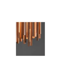 Lámpara Colgante Woods - a-emotional light - Lámpara de madera hecha a mano