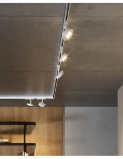 Lámpara de carril magnético Cookie 48V – Beneito & Faure – Lámpara orientable con LED DALI