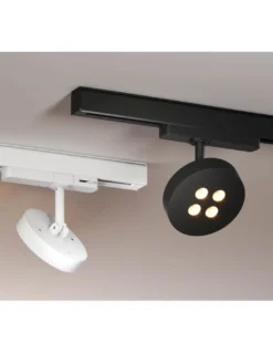 Lámpara de carril magnético Cookie 48V – Beneito & Faure – Lámpara orientable con LED DALI