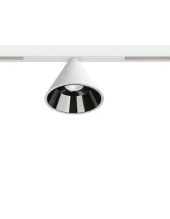 Lámpara de carril Wiz 48V Short - Arkoslight - Downlight con efecto The Invisible Black