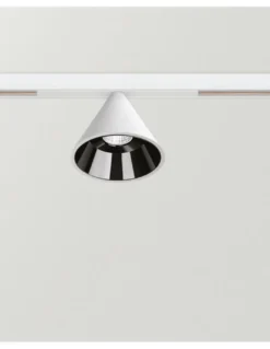 Lámpara de carril Wiz 48V Short - Arkoslight - Downlight con efecto The Invisible Black