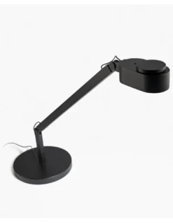 Lámpara de escritorio Inviting – Faro – Lámpara de estudio con cabezal orientable, LED regulable