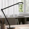 Lámpara de escritorio Luxa - ACB - Lámpara orientable negra, LED regulable