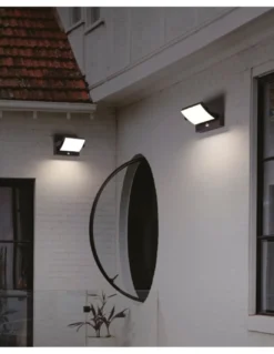 Lámpara de exterior Cooper – Mantra – Pantalla orientable en blanco o negro