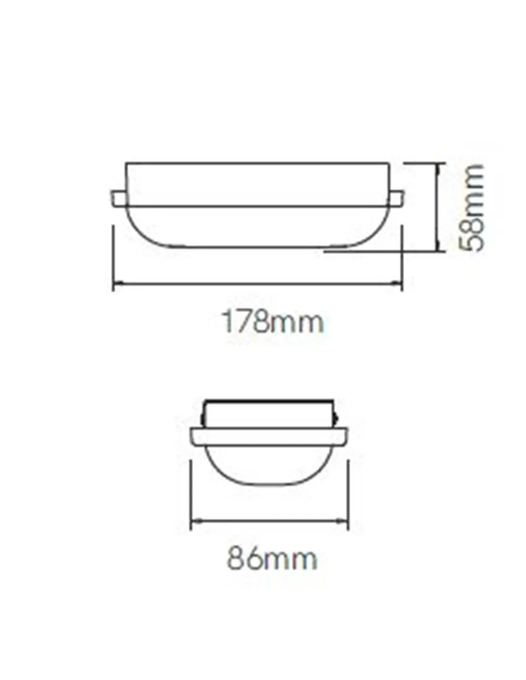 Lámpara de exterior de pared y techo Zibor – Beneito & Faure – Lámpara LED 3000K/4000K, IP65