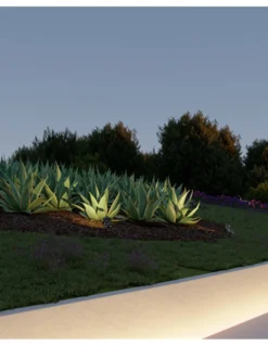 Lámpara de exterior de suelo Fade - Beneito & Faure - Moderno proyector estaca LED, IP65
