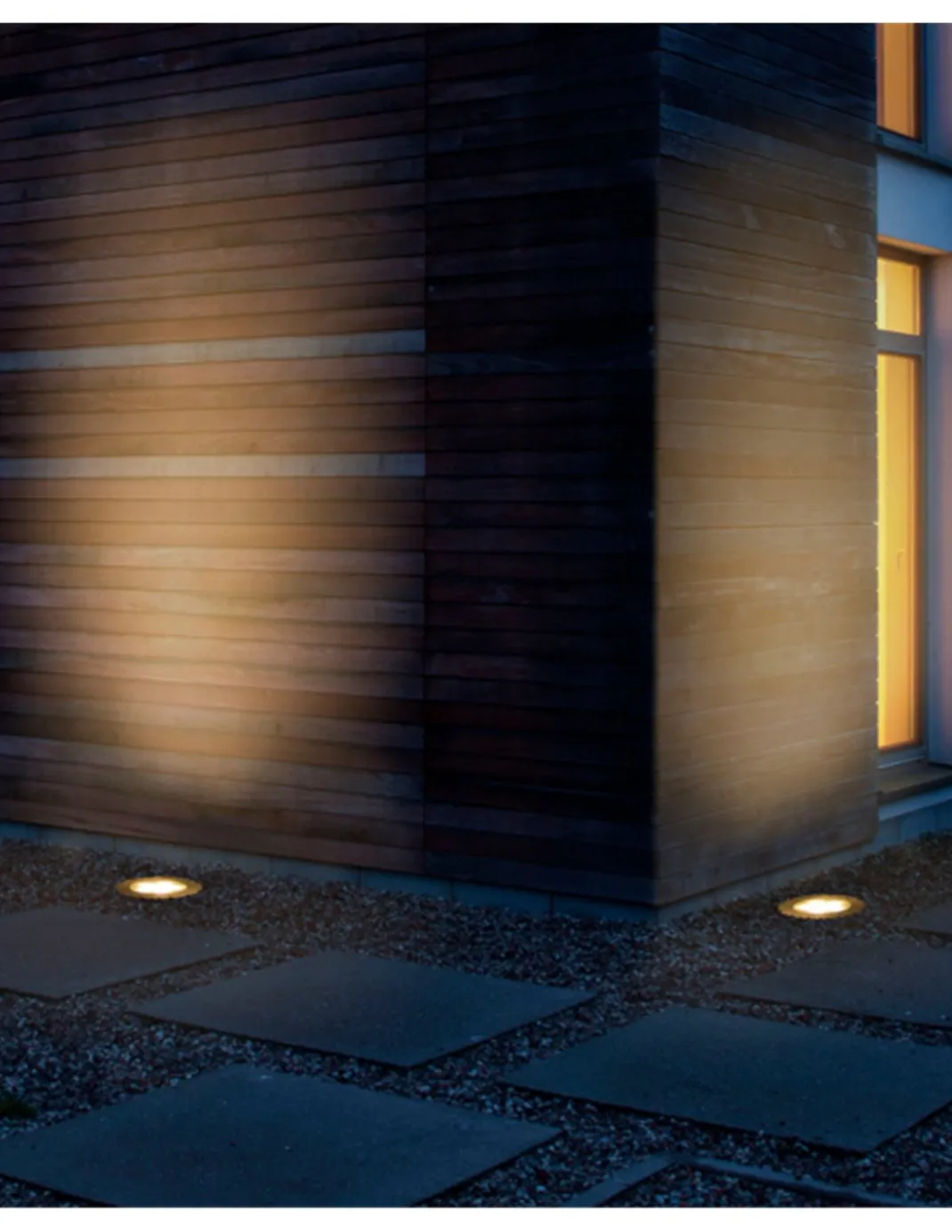 Lámpara de exterior para suelo Ringo – FORLIGHT – Foco LED 3000K, Diámetro: 15,5 cm