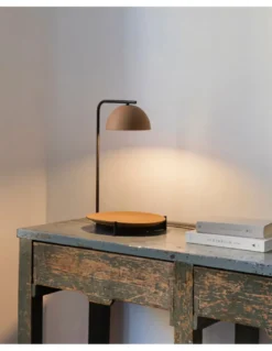 Lámpara de mesa Absis – Luxcambra – Lámpara LED, pantalla disponible en 2 colores