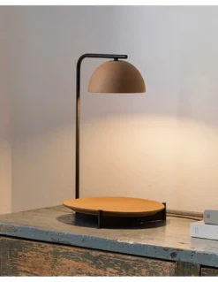 Lámpara de mesa Absis – Luxcambra – Lámpara LED, pantalla disponible en 2 colores