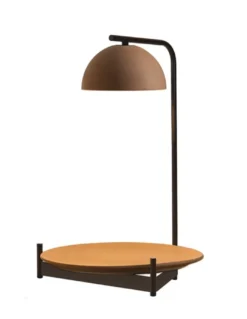 Lámpara de mesa Absis – Luxcambra – Lámpara LED, pantalla disponible en 2 colores
