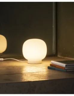 Lámpara de mesa Amelia – Faro – Lámpara tipo bola decorativa
