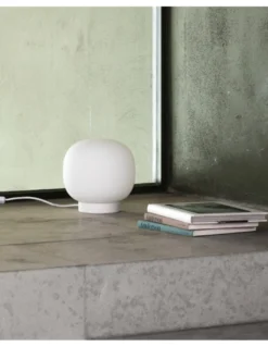 Lámpara de mesa Amelia – Faro – Lámpara tipo bola decorativa