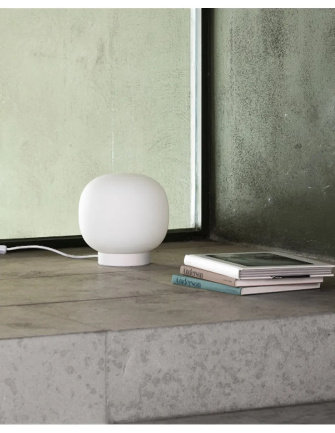 Lámpara de mesa Amelia – Faro – Lámpara tipo bola decorativa