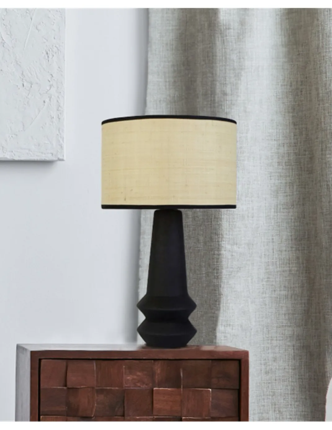 Lámpara de mesa Baka - IDP Lampshades - Diseño moderno de cerámica