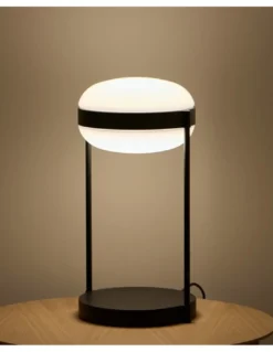 Lámpara de mesa Beaded T - B.lux - Doble difusor de vidrio soplado con luz directa e indirecta