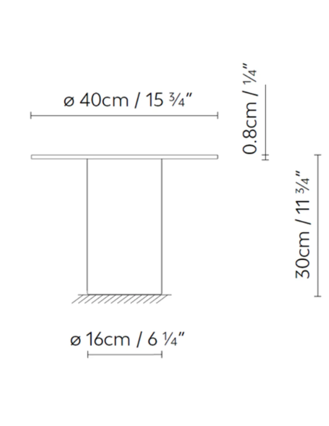Lámpara de mesa Beira T - B.lux - Lámpara de diseño contemporáneo, cristal traslúcido