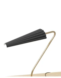 Lámpara de mesa Bion – Aromas – Lámpara decorativa negra+oro, Regulable, LED 2700K