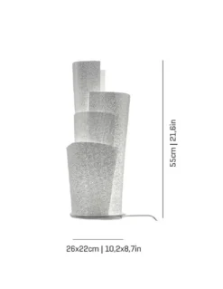 Lámpara de mesa Blossom – a-emotional light – Lámpara de acero inoxidable de diseño