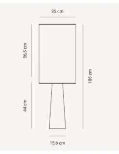 Lámpara de mesa Cielo – Fokobu – Lámpara de madera de abedul